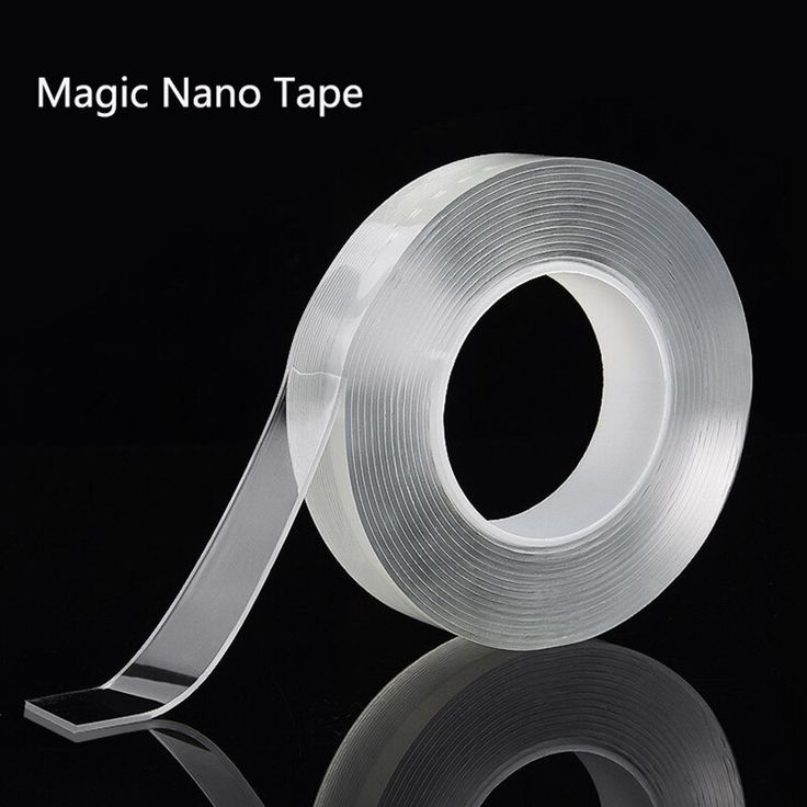 Nano Tape Balloon - Double Sided Tape-Multipurpose Removable Traceless Mounting Adhesive Tape for Walls Silicon Tape | Washable | Sticky | No Trace | Anti-Slip Gel