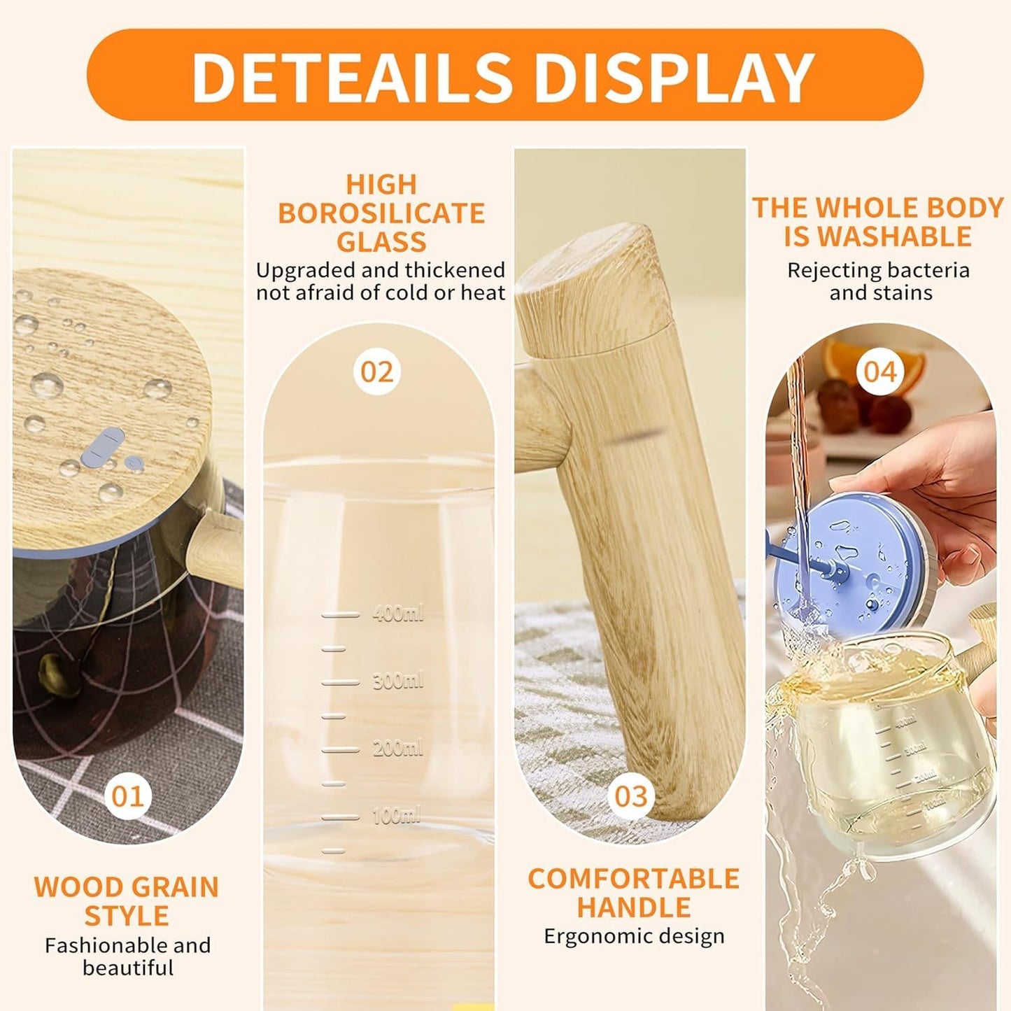 Self-Stirring Coffee Mug