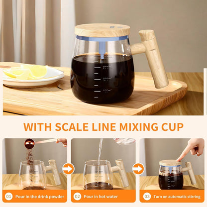 Self-Stirring Coffee Mug