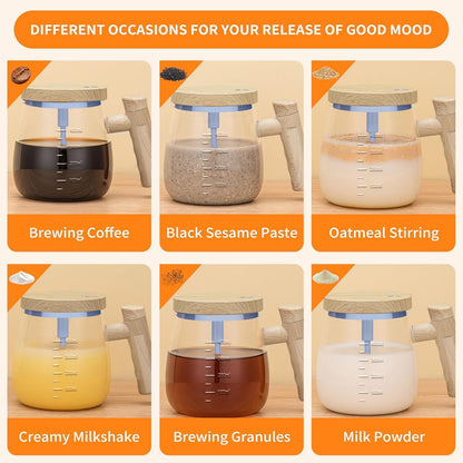 Self-Stirring Coffee Mug