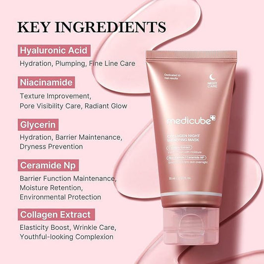 Collagen Night Wrapping Peel Off Mask Pack of 1